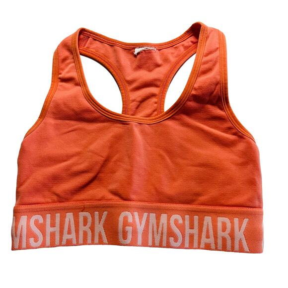 Gymshark Coral Work Out Bra Size XS - Picture 1 of 7